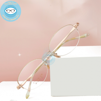 Gọng kính kim loại mã 9037